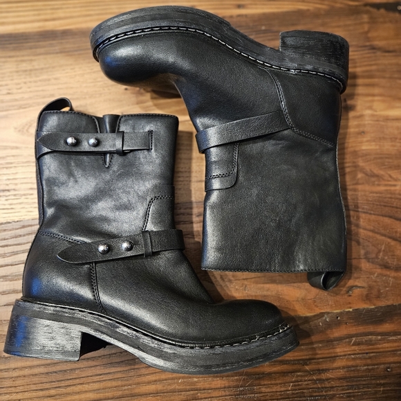 Rag & Bone Leather Moto Boot Women's 7 - Picture 9 of 14